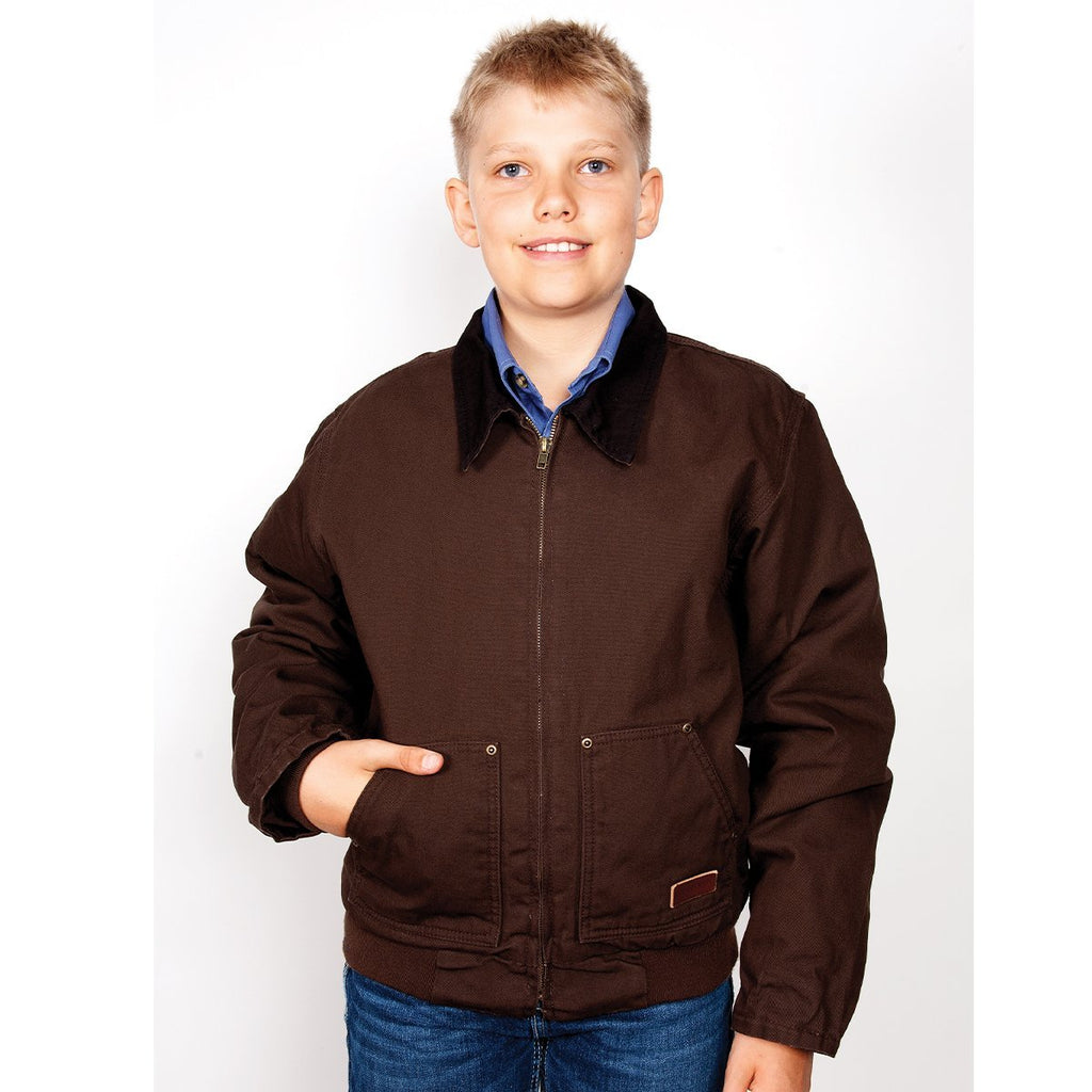 JC JNR Jacket Diamantina Chocolate XS