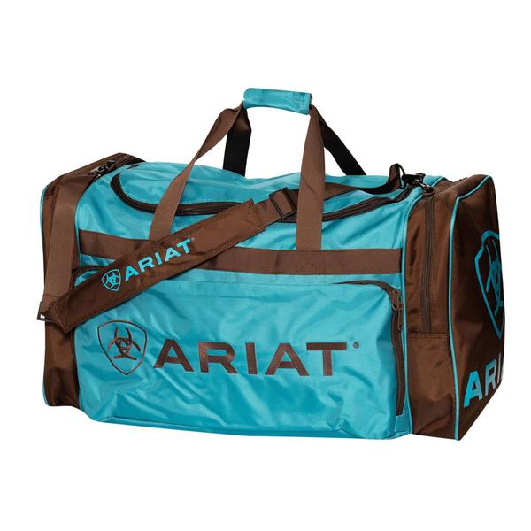 ARIAT GEAR BAG TURQUOISE/BROWN