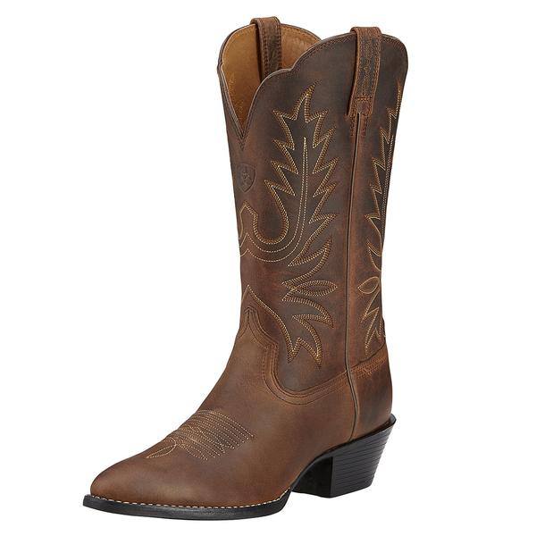 ARIAT LADIES HRTG WESTERN DST - BROWN 5.5 C