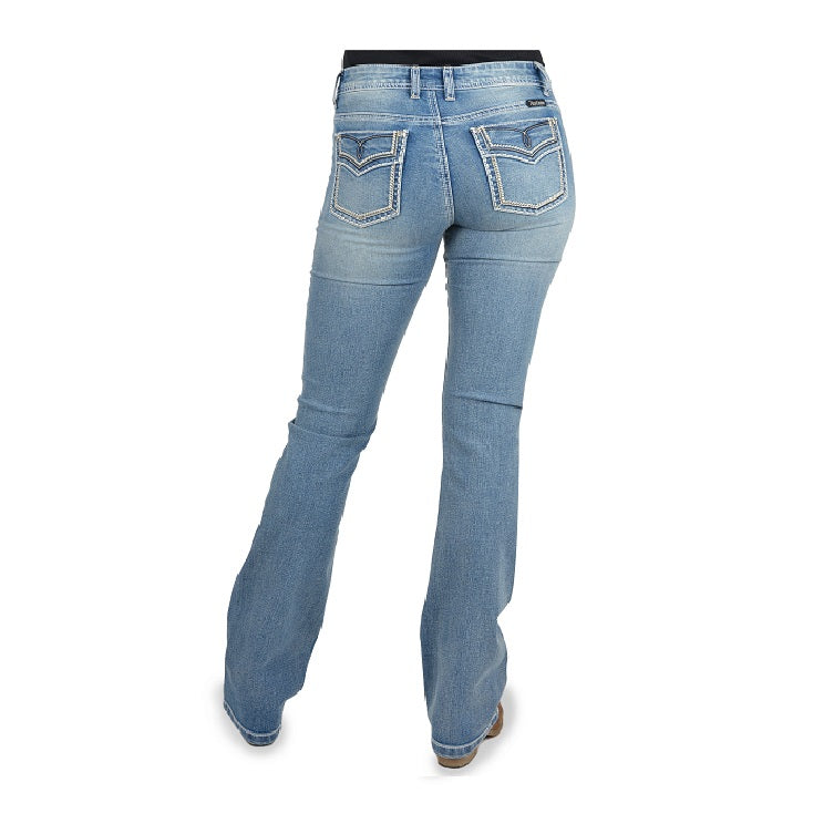 WMNS VERONICA BOOT CUT JEAN - 34 MOONSHINE 6 CP