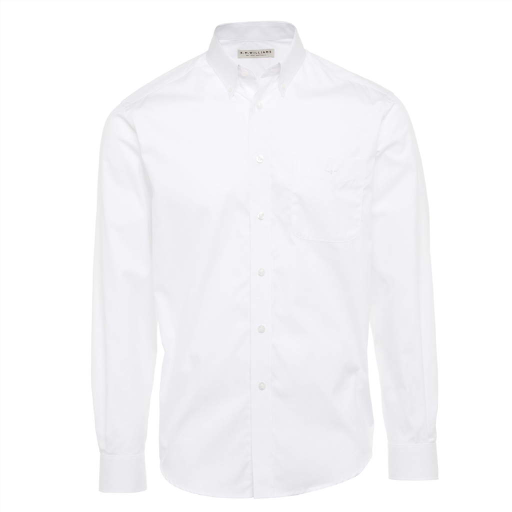 Milton Shirt White S (Disc 07/24)